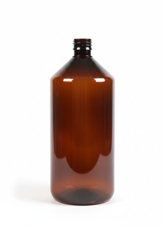 PET Flasche 1000 ml Braun