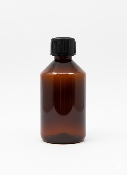 PET-Flasche 250 ml – braun – Ansicht 2 | Fragrance Hub Germany