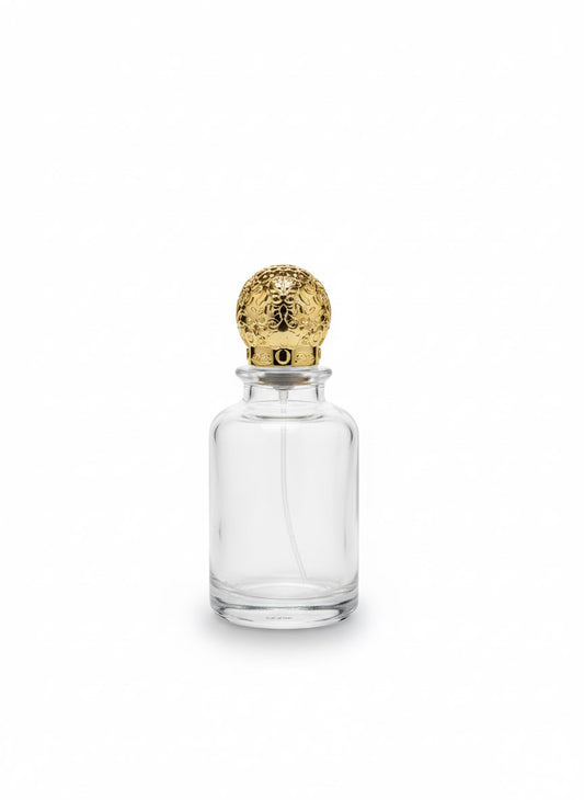Royal Dome 100 ml – mit Sprühkopf & Kappe – leerer Parfumflakon aus Glas – Ansicht 2 | Fragrance Hub Germany