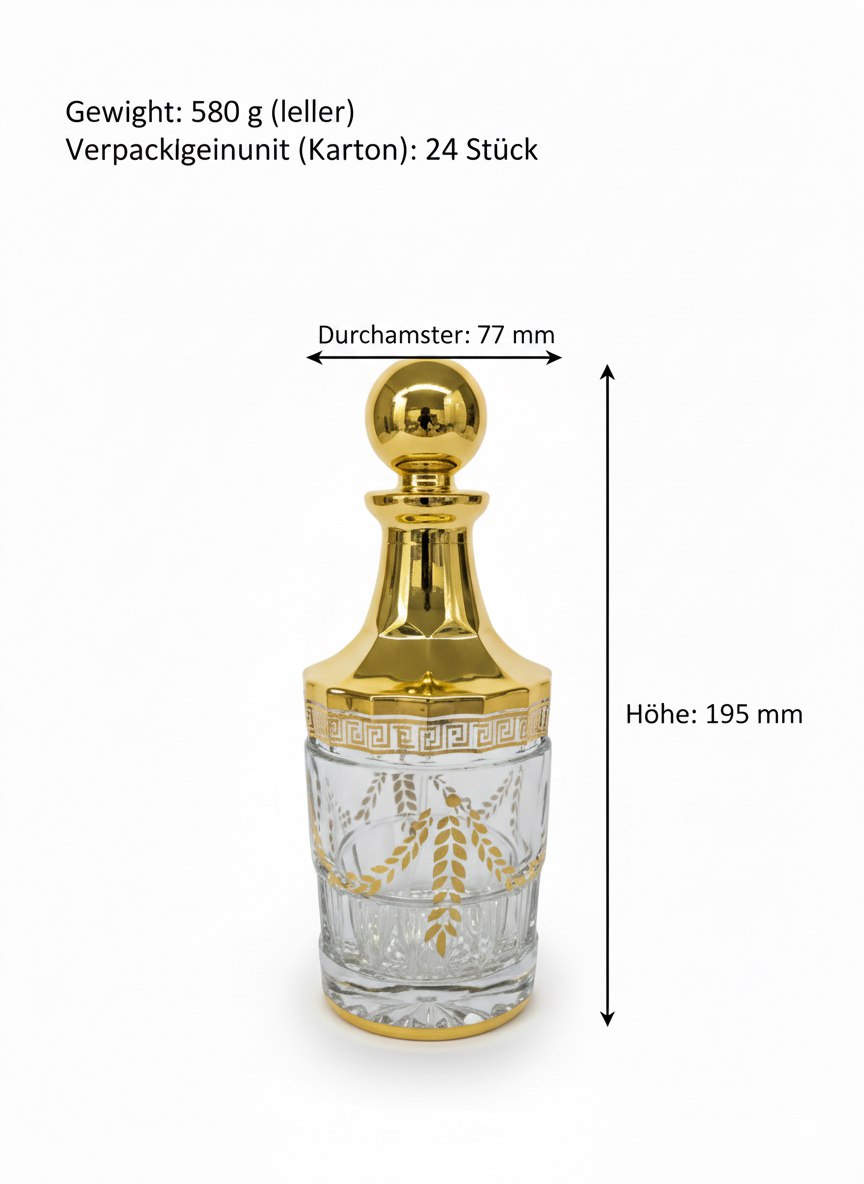 Luxus-Ausstellungsflasche – 250 ml