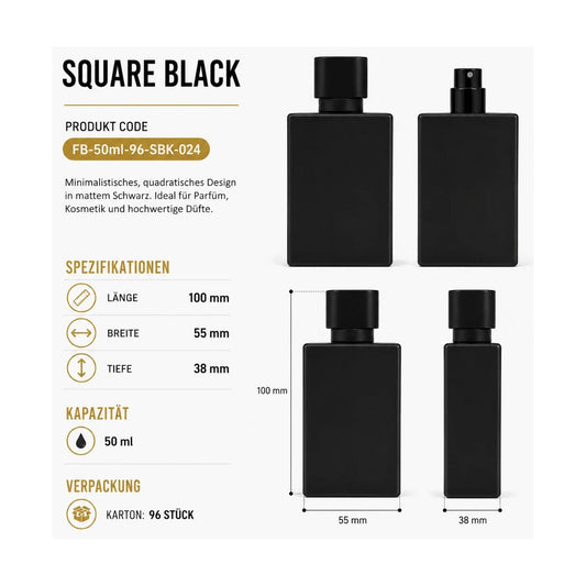 Square Black – 50 ml