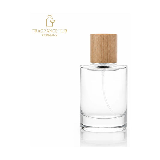 50 ml Crimp Bottle – FEA15 – Wood Cap