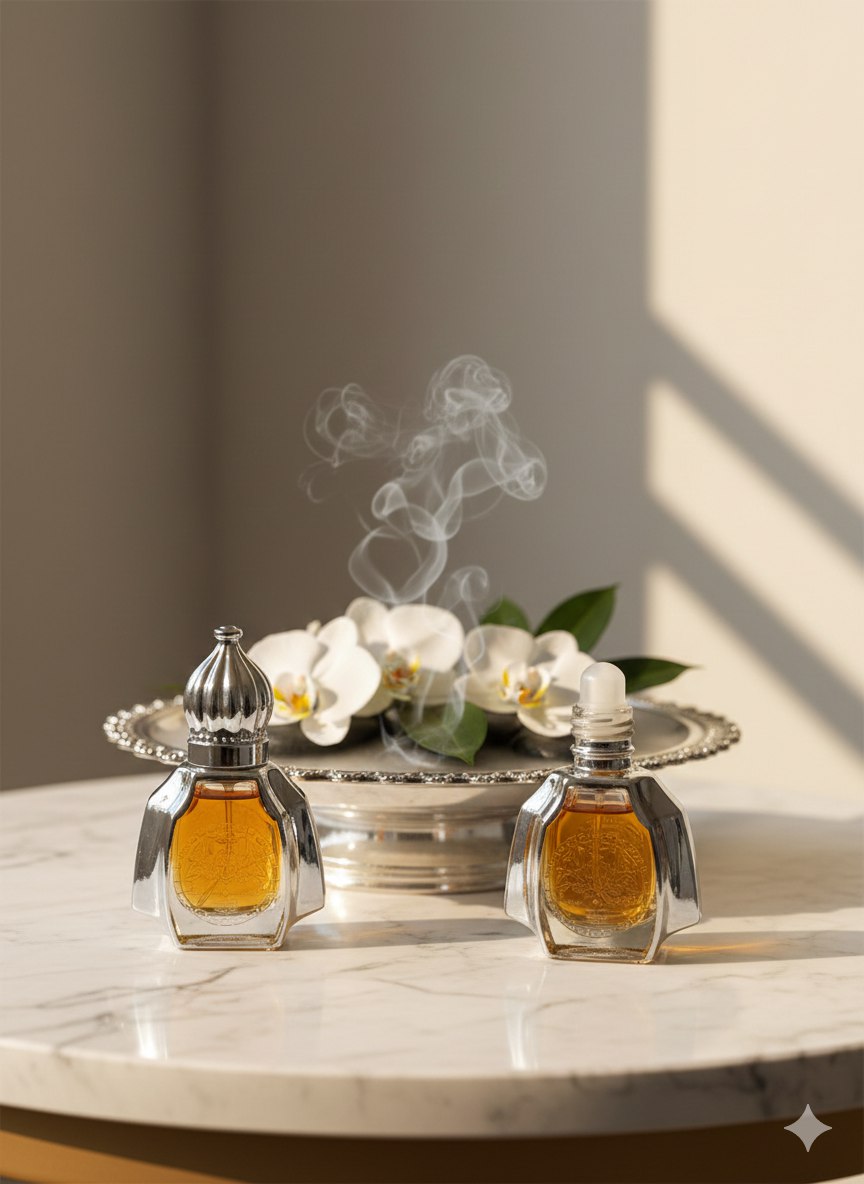 Roll-on Parfumflakon aus Glas 6 ml