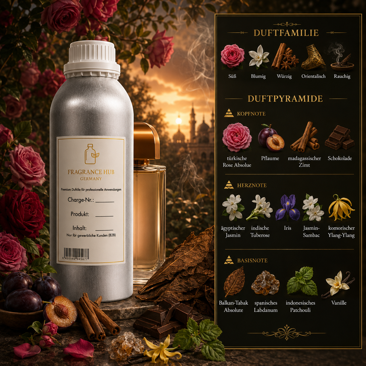 FHG Tobacco Rose