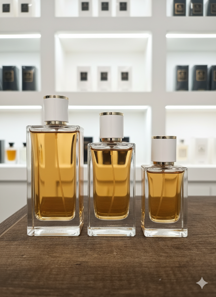 Parfumflakon 50 ml | inkl. Sprühkopf und Kappe
