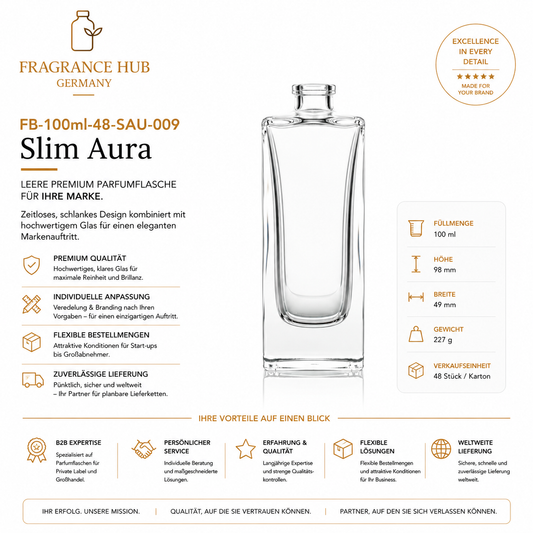 Slim Aura - 100 مل تجعيد 15 مم