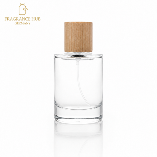 50 ml Crimp Bottle – FEA15 – Wood Cap