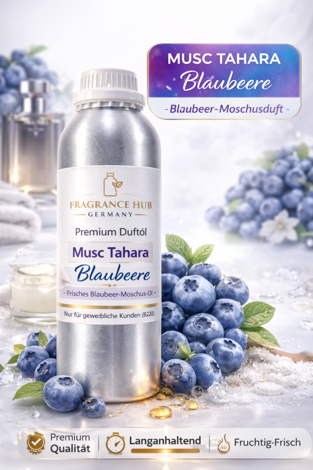 Blaubeere Moschus Tahara