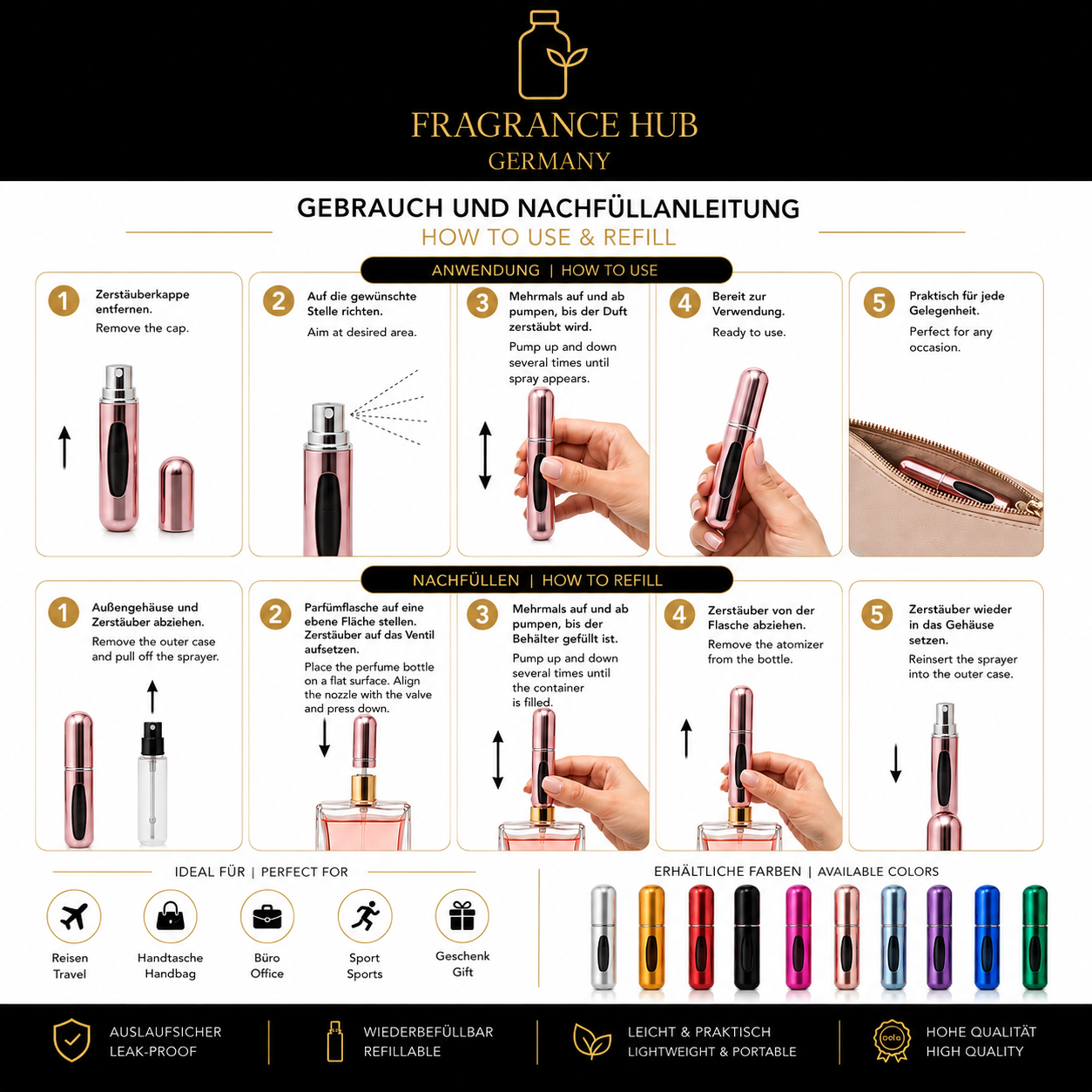 FH Travel Atomizer™ 5 ml